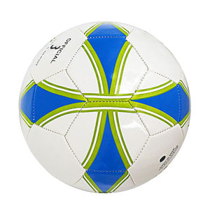 Nouveau design de ballon de football en PVC et cuir PU laminé, logo personnalisé, meilleur prix, ballon de football de taille officielle 5 - Product Image 2