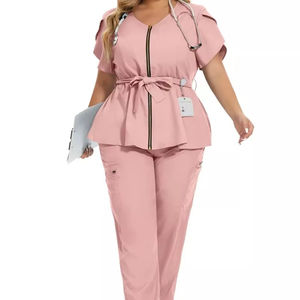 Hospital Medical Mens <b>Doctor</b> Scrub Suits Stretchy Comfortable Mens Comfortable Wear Scrubs Nursing Surgical Uniform <b>Sets</b> for Men - Product Image 1