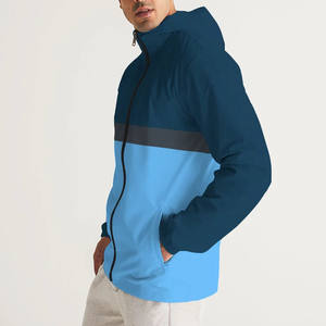 Custom Logo Custom DTG Printing <b>Canvas</b> Outdoor Waterproof Sublimation Reversible High Street Windbreaker <b>Jacket</b> for <b>Men</b> - Product Image 6