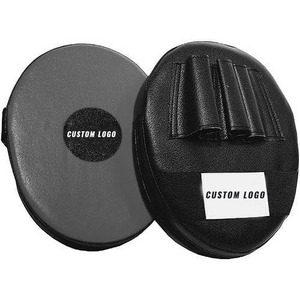 Guantes de Boxeo de Cuero y PU Ligeros y Duraderos con Costuras Reforzadas para Boxeo, MMA y Entrenamiento en Gimnasio - Product Image 1