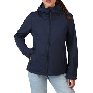 Chaqueta Softshell Nueva, Diseño Personalizado, Invierno, Mujer, Cortavientos, Impermeable, Forro Polar, Cierre de Cremallera, Chaquetas para Mujer 2026 - Product Image 2