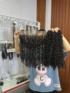 ผมเวียดนามแท้แบบไม่ผ่านกระบวนการ ลอนคลายธรรมชาติ คุณภาพสูงจากผู้ขายโดยตรง ราคาดีที่สุด ผมมนุษย์เรียงเส้นสวย - Product Image 3