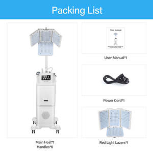 Appareil de croissance des cheveux LLLT pour la perte de cheveux / Traitement du cuir chevelu Analyseur de diagnostic de scanner de test capillaire <span class=keywords><strong>Machine</strong></span> d'analyse - Product Image 5