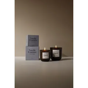 VINGA Nordic <b>Large</b> Scented <b>Candle</b> Personalized Merchandising - Product Image 3