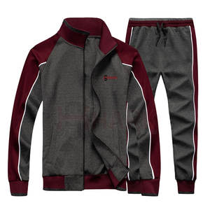 Nouveau modèle de survêtement d'hiver pour hommes casual à manches longues couleur noire à vendre - Product Image 1