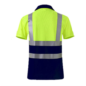 Camiseta Polo de Seguridad Reflectante de Primera Calidad con Protección UV y Tejido Ligero para Ropa de Trabajo de Verano - Product Image 6