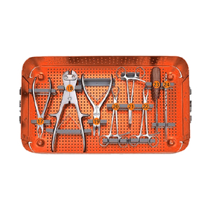 Kit d'instruments chirurgicaux orthopédiques en acier inoxydable ODM pour chirurgie spinale, outils manuels de laminectomie, certifié CE - Product Image 1