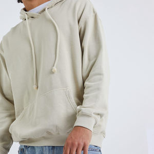 100% coton bouffant à capuche hommes respirant Vintage pull sweat hiver solide blanc polaire 3XL Vintage imprimé à capuche pour hommes - Product Image 3