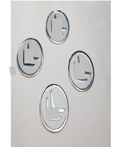 EMBLÈME DE MOYEU DE ROUE. - Product Image 1