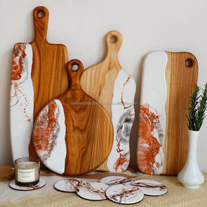 Tabla de Charcutería Ecológica de Bambú con Logotipo Personalizado para Uso en el Hogar, Hoteles y Restaurantes, Tablas para Cortar y Rebanar, Falak World Export - Product Image 1