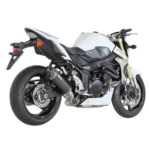 Échappement conique en carbone SC-Project pour Suzuki GSR750 2010-2017, nouveau système d'échappement de moto à enfiler de 51 mm, adaptateur en acier inoxydable - Product Image 1