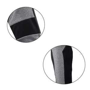 Conjunto de Sudadera con Capucha Corta y Pantalones Deportivos Holgados con Logotipo Personalizado, Fabricante de Ropa Deportiva Masculina - Product Image 6