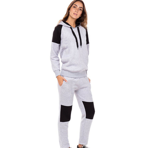 Survêtements personnalisés en coton avec logo personnalisé et poche latérale pour femmes surdimensionnés - Product Image 6