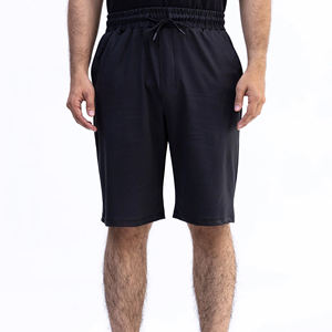 Vente en gros de shorts de jogging en coton personnalisés pour hommes avec poches shorts surdimensionnés décontractés athlétiques shorts de course - Product Image 1
