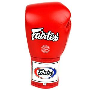 Guantes de Boxeo de Cuero Genuino Personalizados de Primera Calidad, Diseño Rojo y Blanco Fairtex, Secado Rápido, Transpirables, Cómodos, con Cordones - Product Image 6