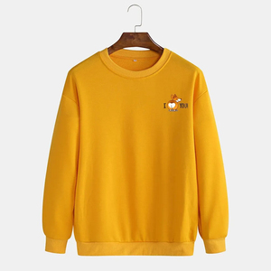 Sudadera Casual de Forro Polar Sólido con Cuello Alto de Secado Rápido para Hombre, Personalizable, 100% Algodón, para Invierno, Unisex, Transpirable - Product Image 3