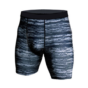 Short athlétique 2-en-1 décontracté pour hommes, avec compression, séchage rapide, évacuation de l'humidité, meilleur design, technique de broderie d'entraînement de gymnastique solide - Product Image 6