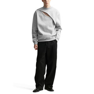 Pull en polyester/coton de haute qualité sweats à capuche pour hommes sweat Streetwear survêtements polaire lourde brodé numérique - Product Image 5