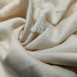 Natural Vegan Ahimsa Silk Jacquard Fabric 44 Width Organic Eco Cruelty-Free Apparel for Girls Luxury Sarees Wholesale Supply - Product Image 1