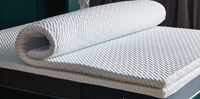 Mousse à mémoire de forme Gel Matelas Massage Orthopédique Fabricant Tissu Tricoté Visco Mousse Pad