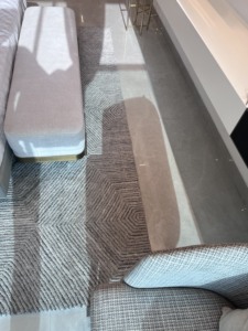 Grand tapis moderne en laine de Nouvelle-Zélande personnalisable, tufté à la main, motif gaufré, tapis de chambre soyeux pour la prière des adolescents ou le bureau - Product Image 3