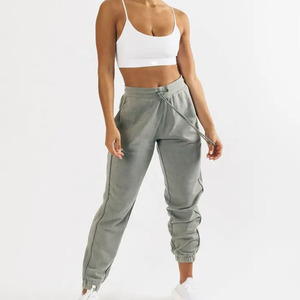 Nueva moda Slim Fit Jogging Pants para mujer Cómodo de usar Ropa casual al aire libre para invierno Estilo frontal plano - Product Image 6