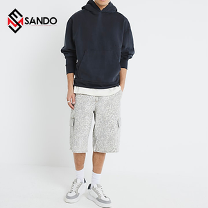 Personalizado 3D para Puff Imprimir Ligero Peso pesado Alternativas Alta calidad 100% Algodón Hombres Sudadera con capucha de gran tamaño Sudadera con capucha - Product Image 1