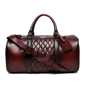 กระเป๋าเดินทางหนังแบบสปอร์ต กันน้ำ ผลิตตามสั่ง ขายดี ดีไซน์ยอดเยี่ยม สำหรับผู้ชายและผู้หญิง - Product Image 1