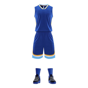 Uniforme personnalisé de basket-ball pour hommes séchage rapide respirant grande taille sans manches vêtements de sport imprimé réversible double face - Product Image 4