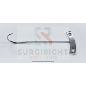 Surgical Grade Manual Bone Hook Finish <b>Polish</b> Single Prong German Stainless Steel CE Certified Medical Surgery Instrument - Product Image 6