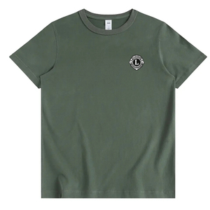 2025 nouveaux T-shirts à manches courtes d'été pour hommes Logo personnalisé imprimé Polyester/coton Lion's Club International solide motif - Product Image 6