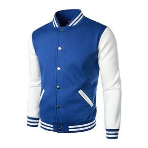 Chaquetas y Abrigos Deportivos de Invierno para Hombre al por Mayor, Chaqueta Universitaria de Béisbol, Chaqueta Bomber de Algodón con Letras - Product Image 1