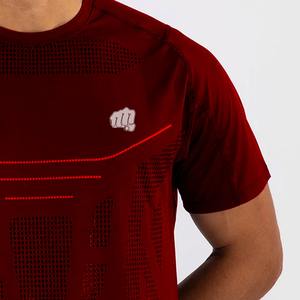 BlazeFit NitroDry AeroFlex Pro Ignite Performance Top HyperRun Activewear FireMotion Tee VoltEdge Training Sports Shirt Imprimé - Product Image 3