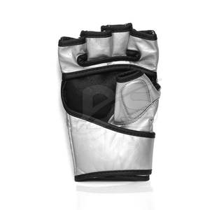 High Quality Muay Thai MMA <b>Gloves</b> Leather <b>Waterproof</b> Customizable Design for <b>Men</b> Lightweight Made in Pakistan - Product Image 4