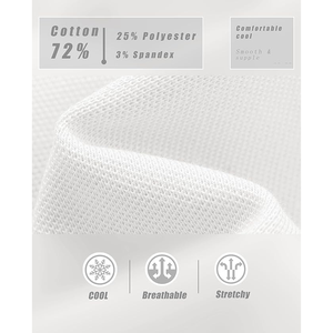 Polo de Golf transpirable para mujer, camisetas de algodón ligero de talla grande que absorbe la humedad, camiseta de manga larga, Polo de 3 botones de secado rápido - Product Image 5