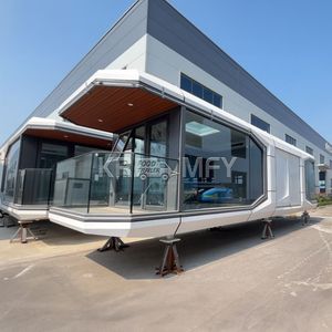 Fournisseur d'usine 2025, conteneur préfabriqué personnalisé, maison en acier, hôtel moderne de luxe, capsule spatiale, chambre - Product Image 3