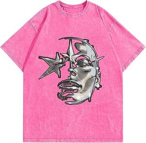 เสื้อยืดพิมพ์ลายกราฟิกแบบหนาพิเศษ 260 กรัม ผ้าฝ้าย 100% เสื้อยืดพิมพ์ลายสไตล์วินเทจ สตรีทแวร์ เสื้อยืดแบบยูนิเซ็กซ์ - Product Image 1