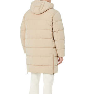 Chaqueta Impermeable de Poliéster/Algodón Tejido para Hombre, Estilo Casual, Cuello Alto, Cierre de Cremallera, Chaqueta Acolchada con Relleno para Invierno - Product Image 2