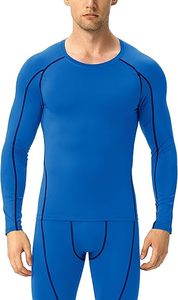 Wholesale Custom Soft Crewneck Long Sleeve <b>Compression</b> <b>Shirt</b> <b>Men</b> Quick Dry Fitness Gym Top - Product Image 2
