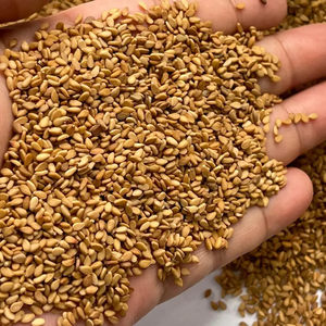 Vente chaude Graines de sésame brutes 100% pures naturelles Herbes biologiques Épices uniques Assaisonnement pour barbecue Graines dorées séchées Certifiées ISO 22000 - Product Image 1