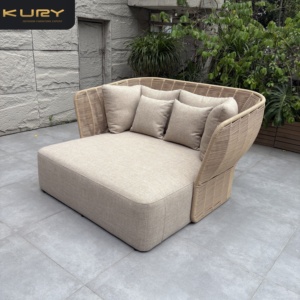 Chaises longues modernes <span class=keywords><strong>en</strong></span> aluminium, lit de repos <span class=keywords><strong>en</strong></span> métal pour patio, chaise longue <span class=keywords><strong>en</strong></span> corde, mobilier d'extérieur, lit de soleil pour piscine - Product Image 3