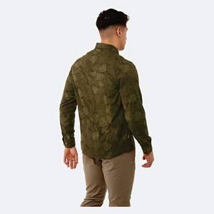 Ropa de compresión transpirable de alta calidad, camisas de algodón para hombres, botones bordados con estampado 3D personalizado, camisa informal para hombres al aire libre - Product Image 6