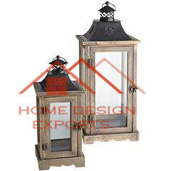 Linterna de madera marroquí decorativa Venta caliente personalización reutilizable degradable granja - Product Image 4