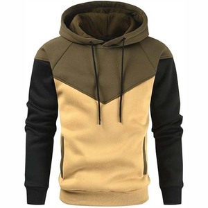 Personnalisé 350 Grammes Coton Épais Lourd Polaire Hommes Hoodies Haute Qualité Surdimensionné Contraste Pull Streetwear Hoodie pour Hommes - Product Image 1