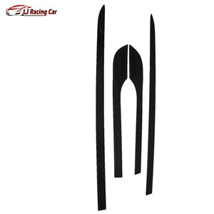 Tira de guarnición de línea de moldura de puerta lateral de coche con aspecto de carbono ABS para Toyota Sprinter <span class=keywords><strong>Corolla</strong></span> Altis Prestige Sporty Sedan E210 2020-2025 - Product Image 3