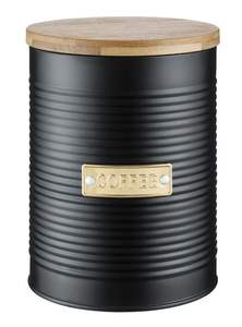 Handcrafted Metal Container Box <b>Sugar</b> <b>Coffee</b> <b>Tea</b> <b>Pot</b> with Antique Finished Ideal for a Farmhouse or Vintage-inspired Kitchen - Product Image 4