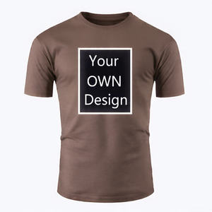 Logotipo de marca personalizado 100% Premium algodón camiseta para hombre personalizado personalizar impreso camiseta fabricante propio diseño hombres - Product Image 5