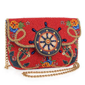 Latest Design Hand Pouch Beaded Embroidered Seed Bead Handmade Coin Purse Fashion <b>Bag</b> With Customized Color For <b>Women</b> And Girl - Product Image 3