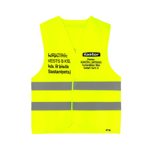 เสื้อกั๊กสะท้อนแสง Kastor สำหรับจักรยานเด็ก อุปกรณ์ที่ยั่งยืน - Product Image 2