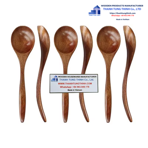 Cuchara de Madera Ecológica, Juego de Cucharas de Madera, Productos Únicos para la Decoración del Hogar de un Fabricante Vietnamita, Venta al por Mayor - Product Image 2
